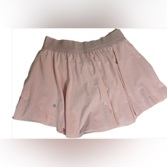 Lululemon Court Rival High-Rise Skirt Size 10 in Strawberry Milkshake - Picture 6 of 7
